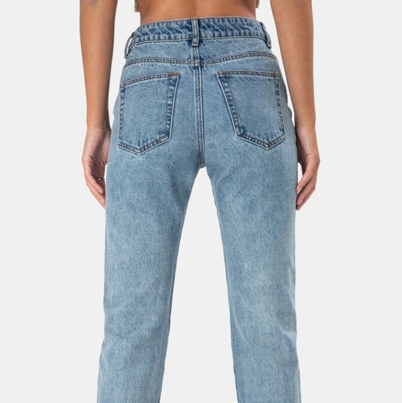 Sold! Adika Snakey Mom Jeans High Waist Vtg Snake - Picture 4 of 16